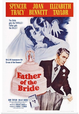 Father Of The Bride, 1950, Poster