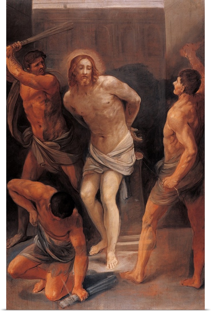 The Flagellation of Christ, by Guido Reni, 1640 - 1642, 17th Century, oil on canvas, cm 280 x 180 - Italy, Emilia Romagna,...