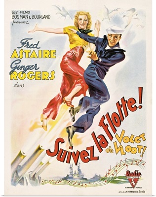 Follow The Fleet, Ginger Rogers, Fred Astaire, 1936