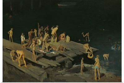 Forty-two Kids, by George Bellows, 1907, American painting