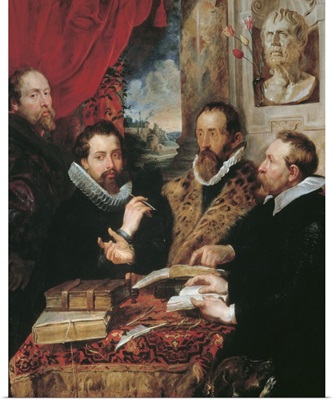 Four Philosophers, By Peter Paul Rubens, 1612. Palazzo Pitti, Florence, Italy
