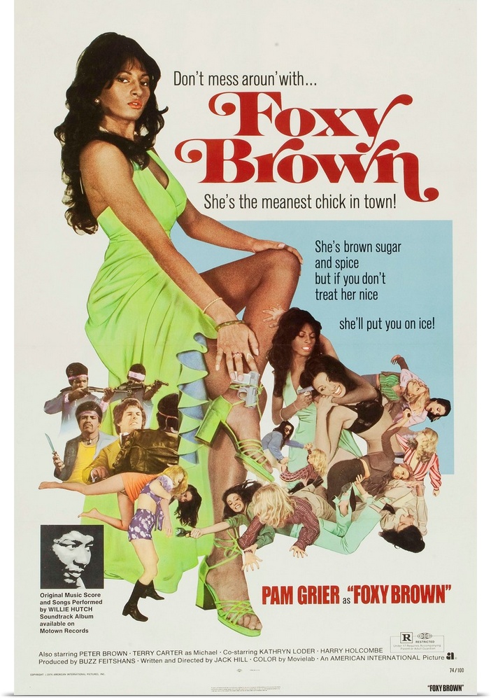 Foxy Brown - Vintage Movie Poster