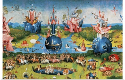 Garden of Earthly Delights,(Martyrs and Angels) by Hieronymus Bosch, c. 1503-04. Prado
