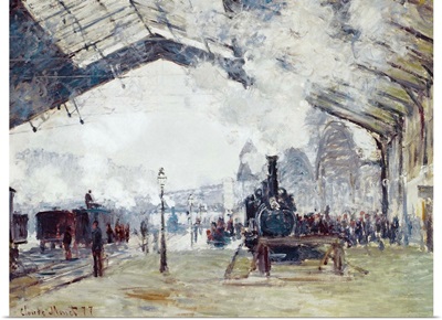 Gare de Saint Lazare: the train from Normandy