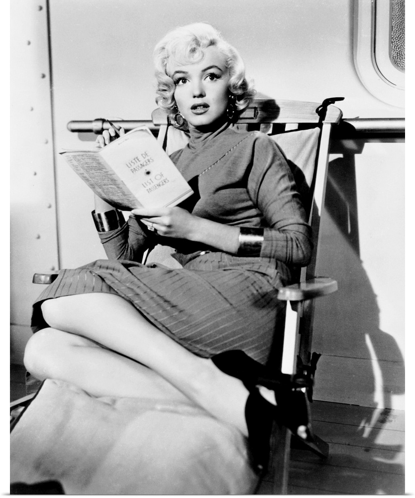 Gentlemen Prefer Blondes, Marilyn Monroe, 1953.