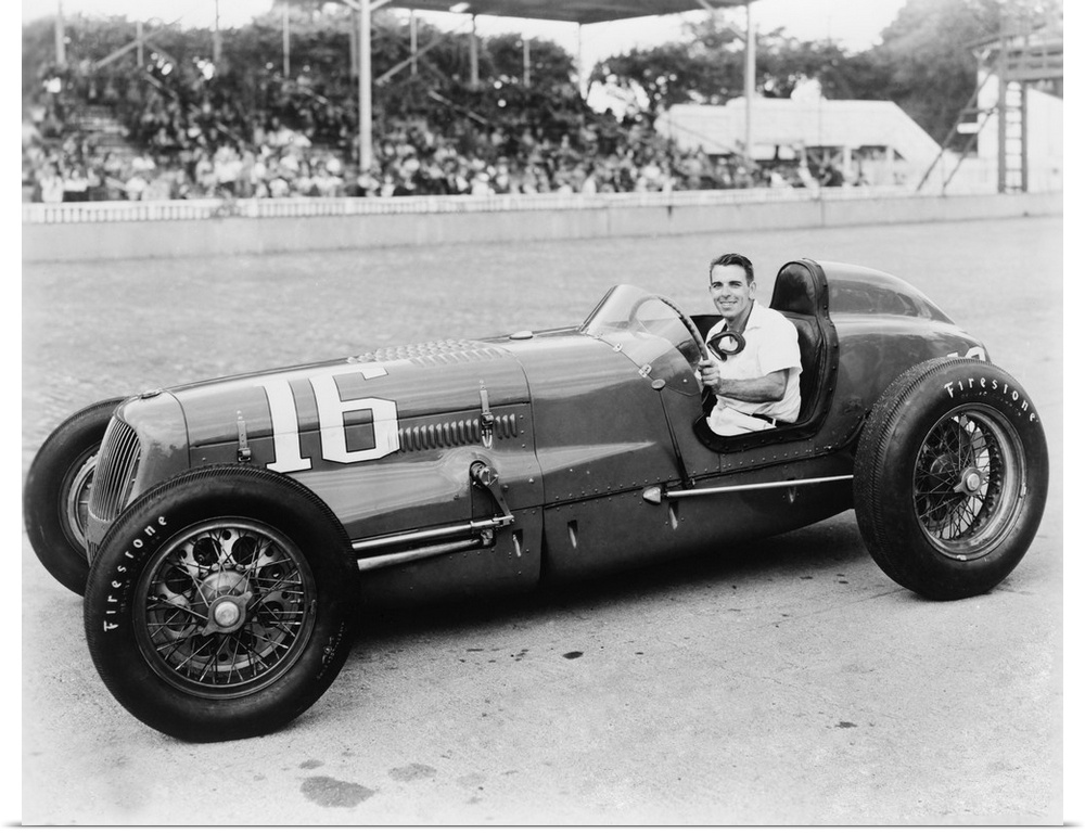 George Robson was the winner of the 1946 Indianapolis 500. Robson was killed in multi-car pile-up later that year at Lakew...