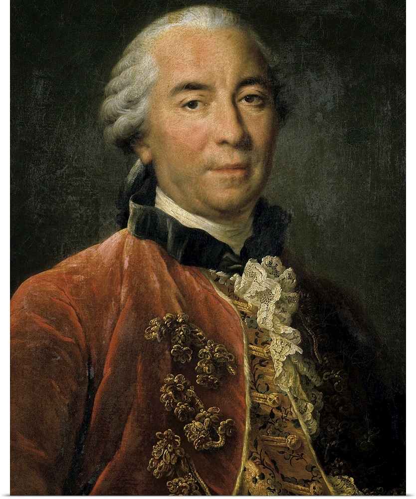 1764 , After Francois Hubert Drouais (1727-1775), French School. Portrait of Georges Louis Leclerc (1707-1788), Count of B...