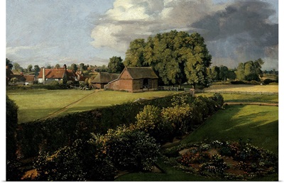 Golding Constablee's Flower Garden, 1815, By John Constable, English, oil on canvas