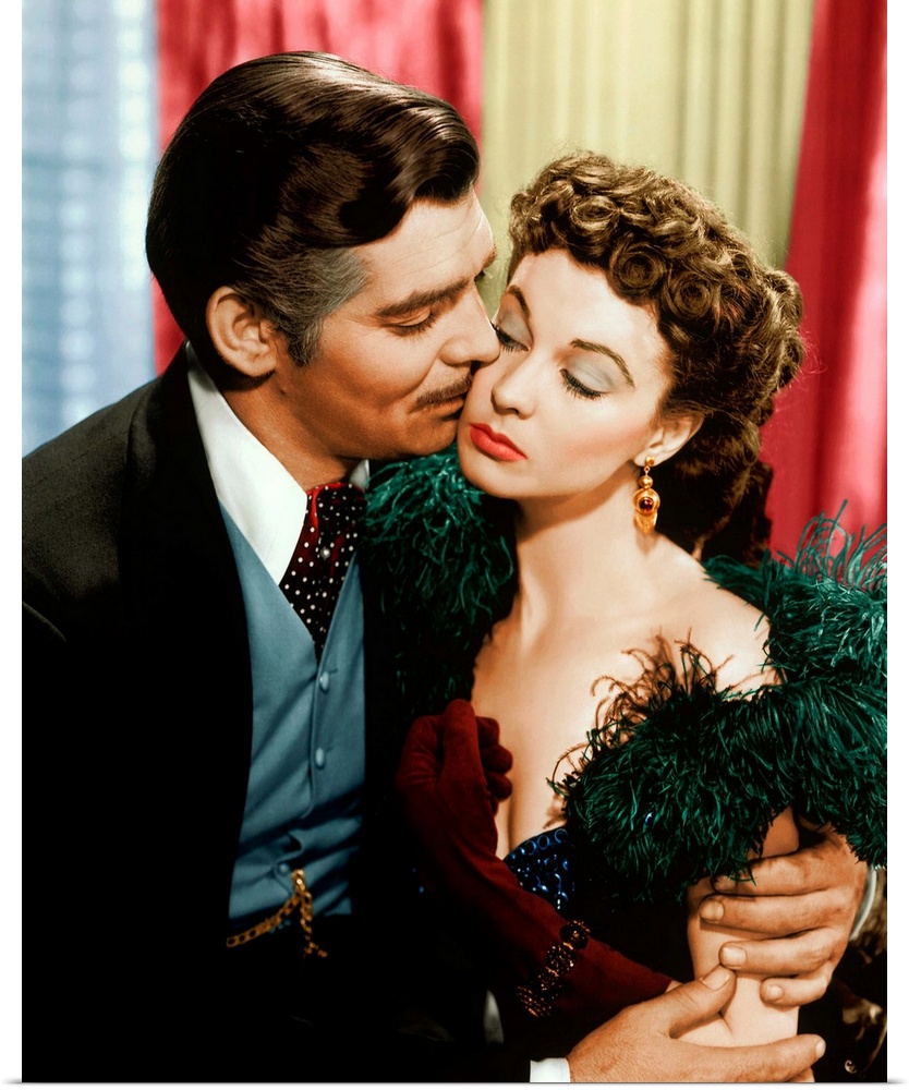 GONE WITH THE WIND, (from left): Clark Gable, Vivien Leigh, 1939.