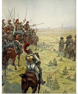 Great Army of Napoleon I Arrives at Moscow
