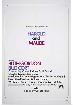 Harold And Maude - Movie Poster