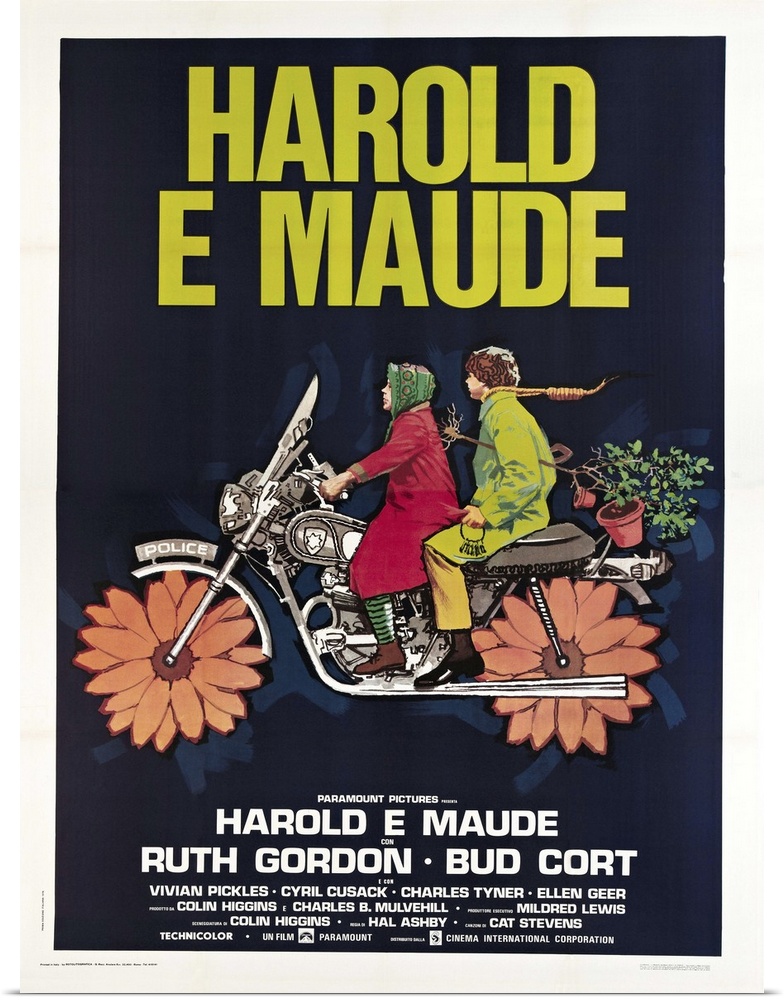 Harold And Maude - Movie Poster (Italian)