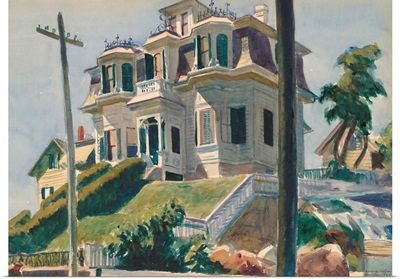 Haskell's House, by Edward Hopper, 1924, American painting