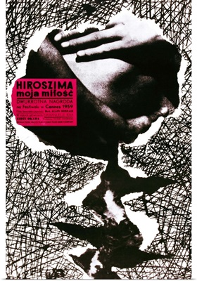 Hiroshima Mon Amour, Polish Poster, 1959