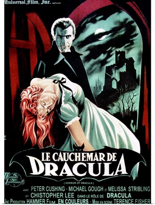 Horror Of Dracula - Vintage Movie Poster (French)