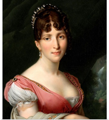 Hortense de Beauharnais, Queen of Holland, by Anne Louis Girodet-Trioson