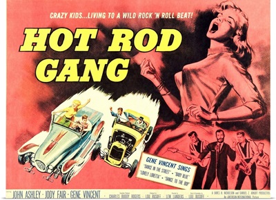 Hot Rod Gang - Vintage Movie Poster
