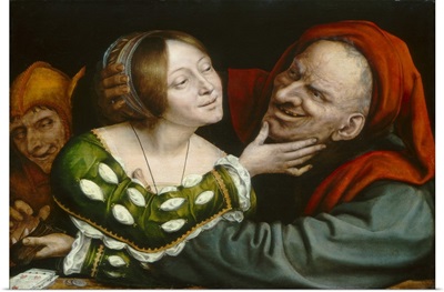 Ill-Matched Lovers, by Quentin Massys, 1520-25
