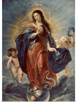 Immaculate Conception. 1628-29. By Peter Paul Rubens. Prado Museum, Madrid