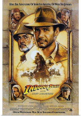 Indiana Jones and the Last Crusade - Movie Poster