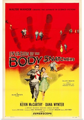 Invasion Of The Body Snatchers - Vintage Movie Poster