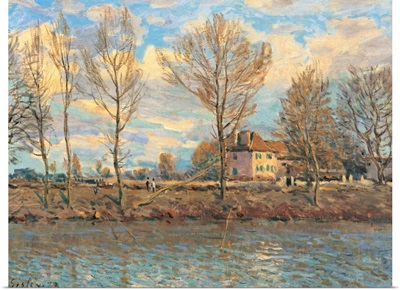Island of La Grande Jatte, Neuilly sur Seine, by Alfred Sisley, 1873. Musee d'Orsay