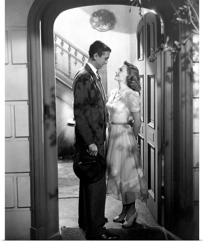 It's A Wonderful Life, Donna Reed, James Stewart, 1946.