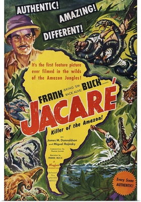 Jacare, 1942, Poster