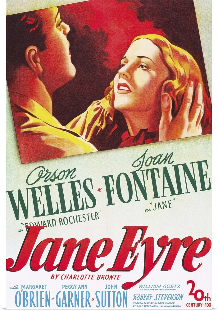 JANE EYRE, from left: Orson Welles, Joan Fontaine, 1944, TM and Copyright ..20th Century Fox Film Corp. All rights reserve...
