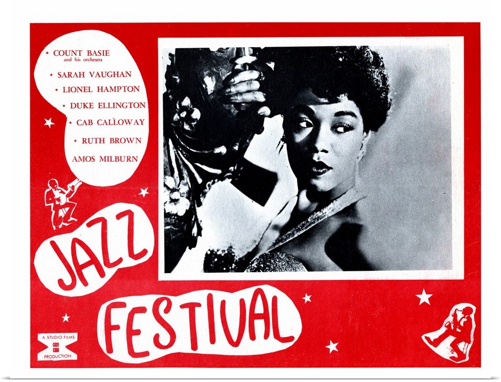 Jazz Festival, Sarah Vaughan, 1956.