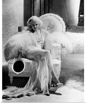 Jean Harlow in Dinner At Eight - Vintage Publicity Photo