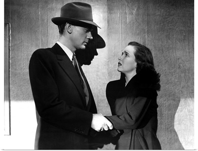 Joseph Cotten and Teresa Wright in Shadow Of A Doubt - Movie Still
