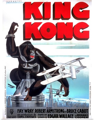 King Kong, French Poster Art, 1933