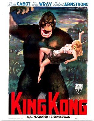 King Kong, Italian Poster Art, 1933