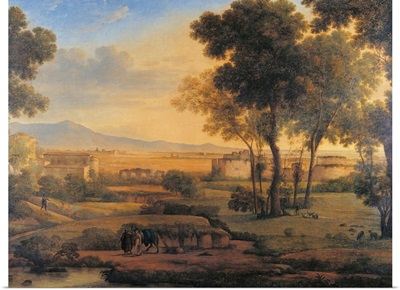 Landscape With Ruins And Pilgrims, 1810. Brera Gallery, Milan, Italy