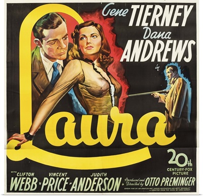 Laura - Vintage Movie Poster
