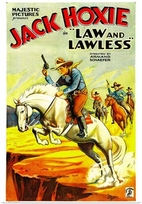 Law and Lawless - Vintage Movie Poster