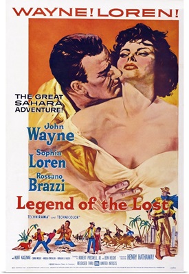 Legend Of The Lost, John Wayne, Sophia Loren, 1957