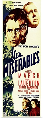 Les Miserables - Vintage Movie Poster