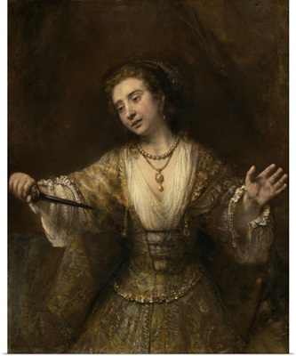 Lucretia, by Rembrandt van Rijn, 1664