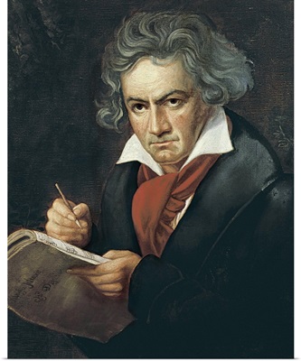 Ludwig van Beethoven by Joseph Karl Stieler