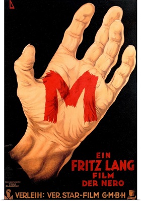 M, Poster, 1931