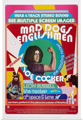 Mad Dogs And Englishmen - Vintage Movie Poster