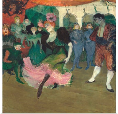 Marcelle Lender Dancing the Bolero in 'Chilperic', by Henri de Toulouse-Lautrec