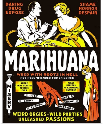 Marihuana - Vintage Movie Poster