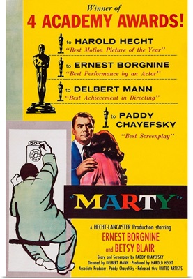 Marty, 1955, Poster