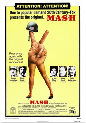 Mash, (aka M*A*S*H*) Donald Sutherland, Elliott Gould, 1970