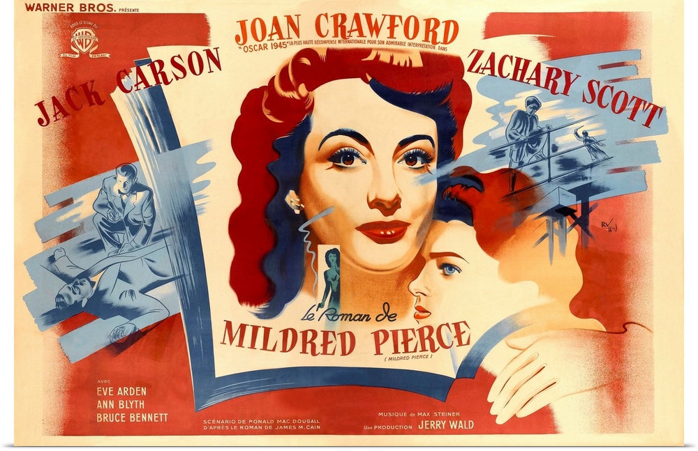 Mildred Pierce, From Left, Center, Joan Crawford, Ann Blyth, 1945.