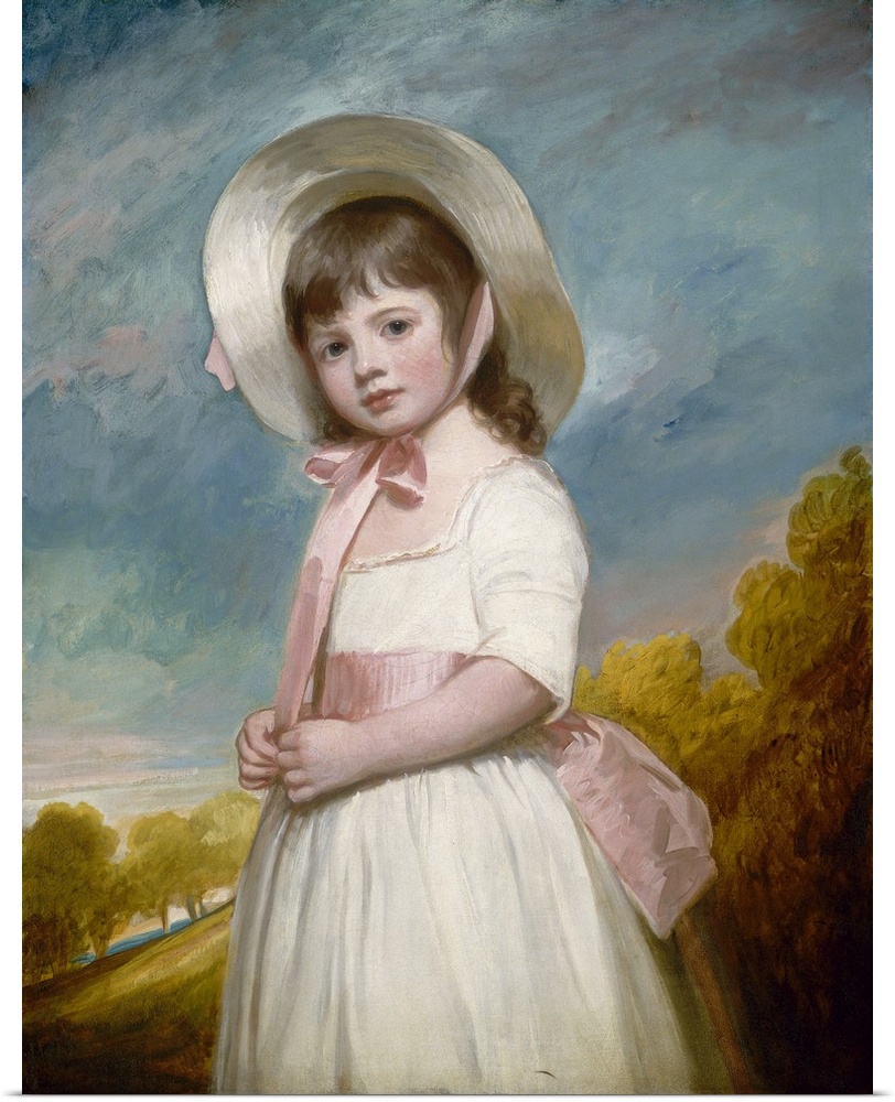 Miss Juliana Willoughby, by George Romney, 1781-83, British painting, oil on canvas. The only child of an Oxfordshire baro...