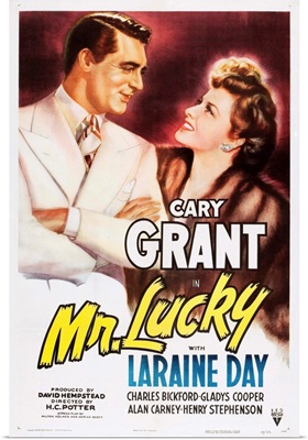 Mr. Lucky - Vintage Movie Poster